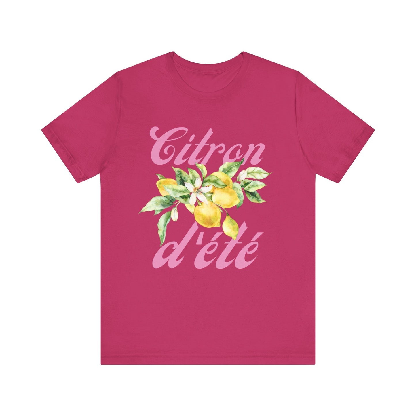 Citron d’été French T-Shirt