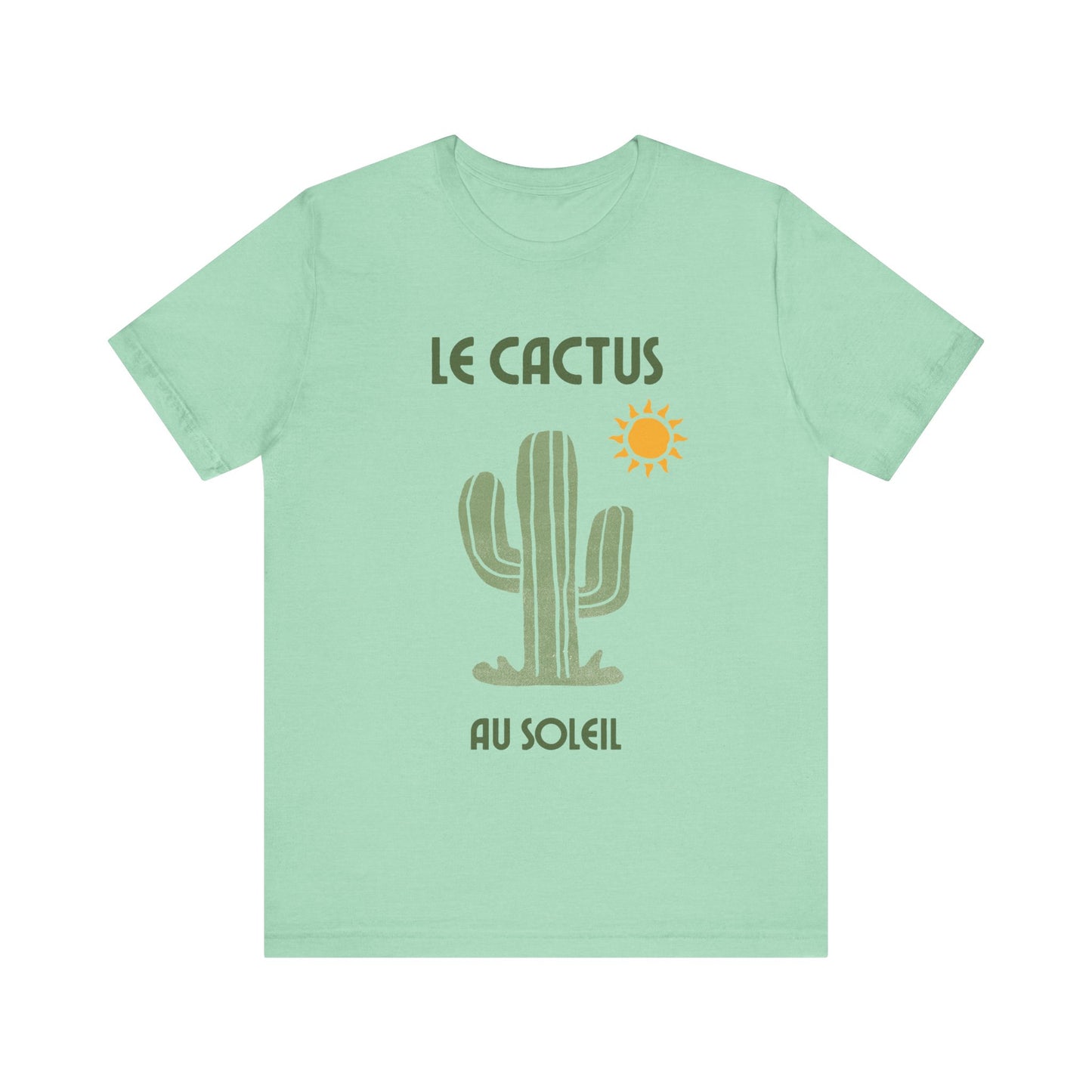 Le Cactus Au Soleil French T-Shirt