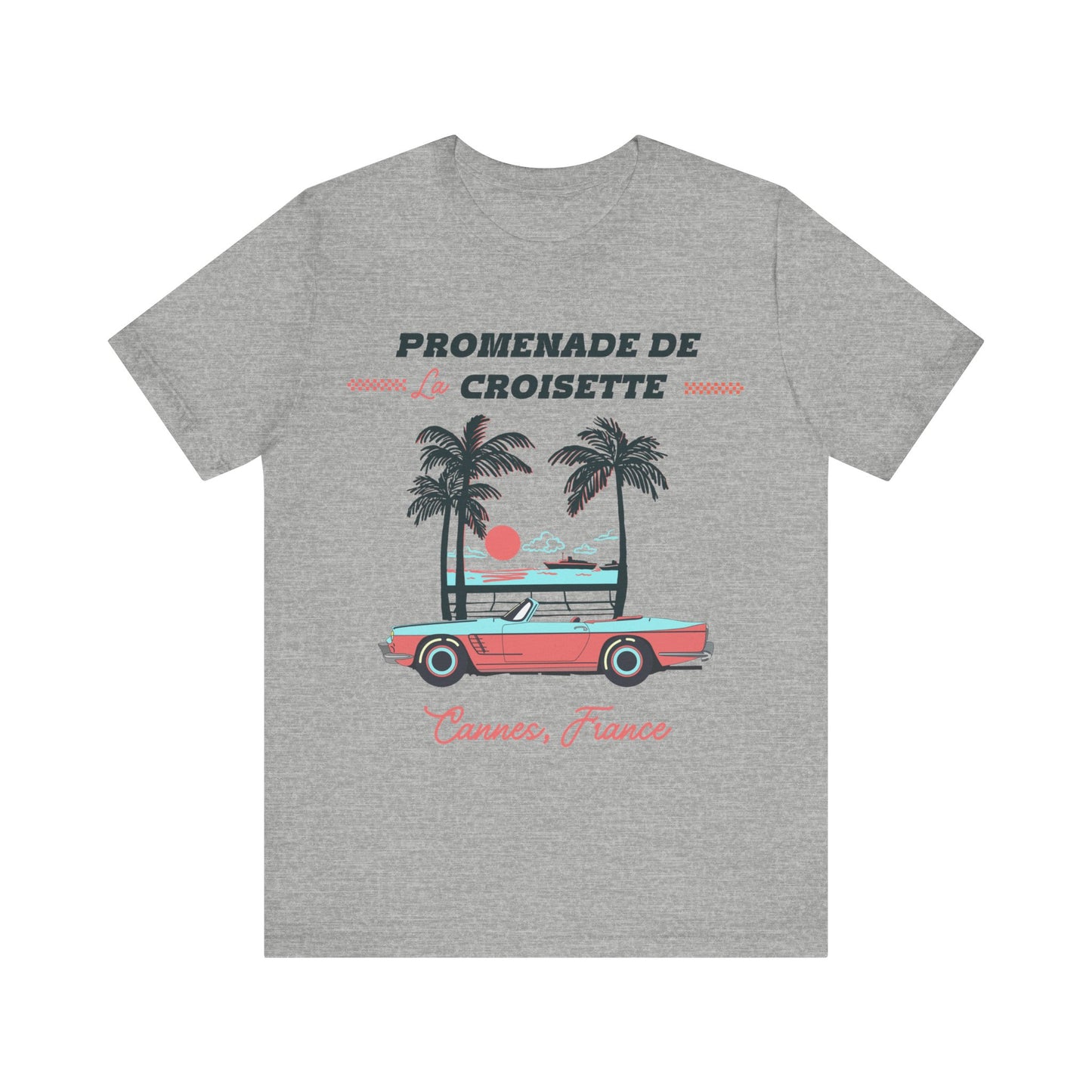 Cannes Promenade de la Croisette French T-Shirt