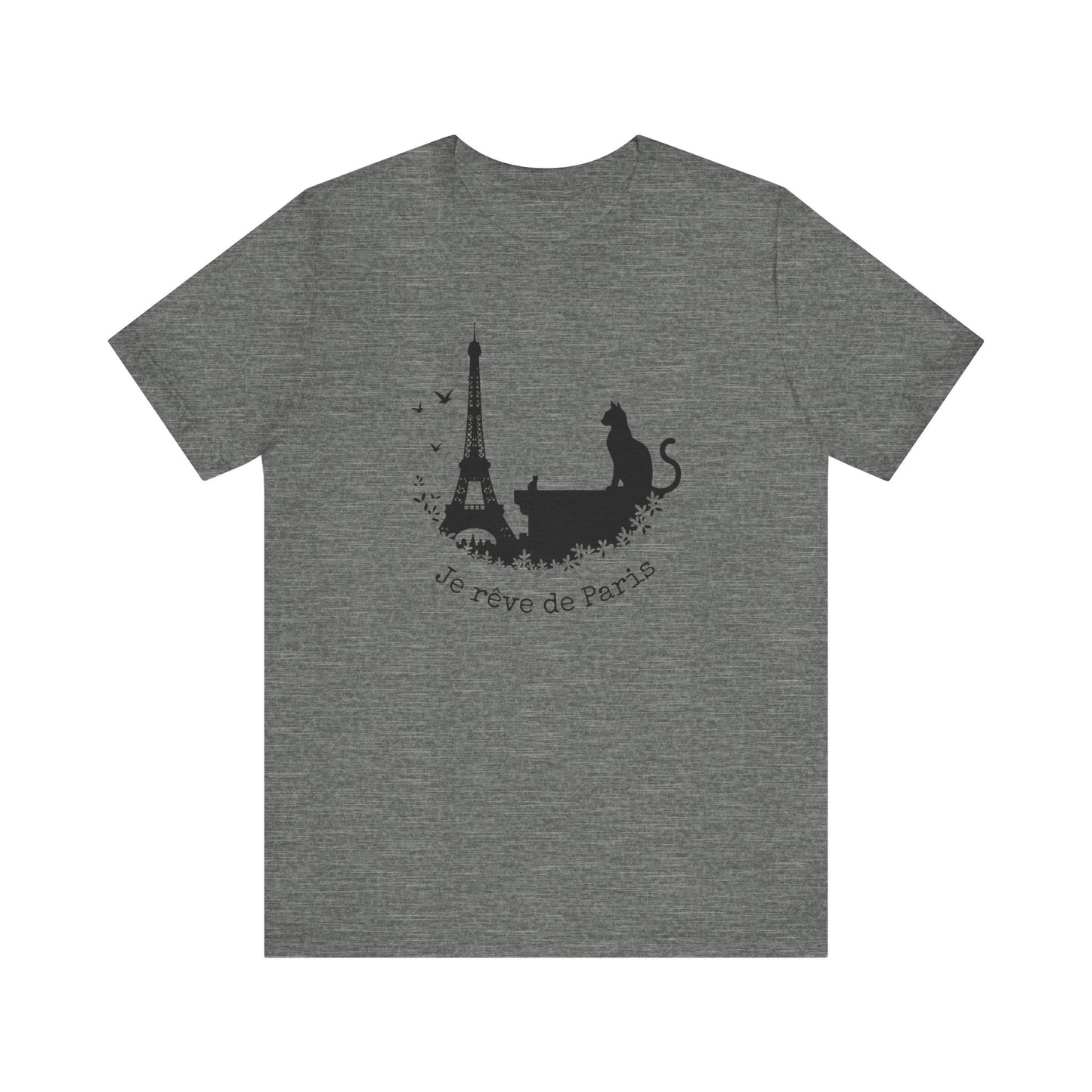 Je Rêve de Paris Cat French T-Shirt