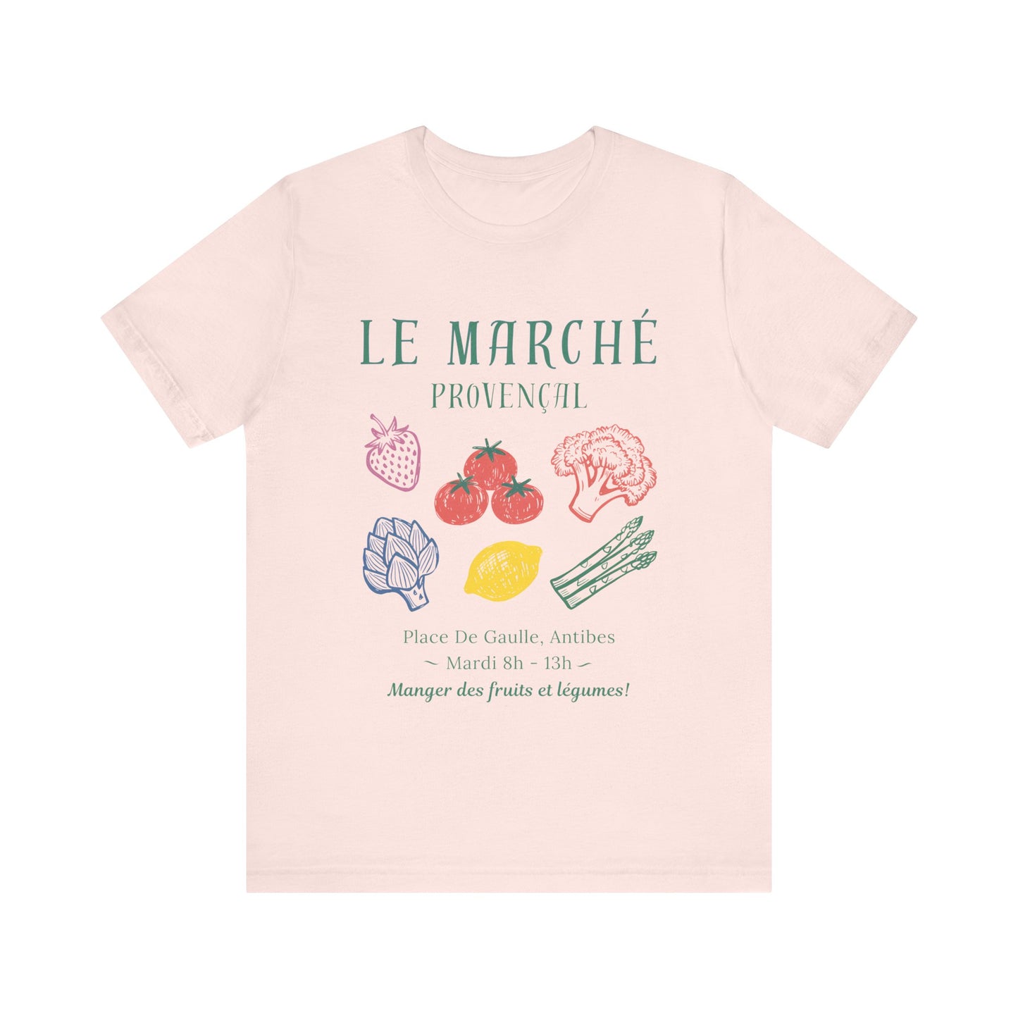 Le Marché Provençal French T-Shirt