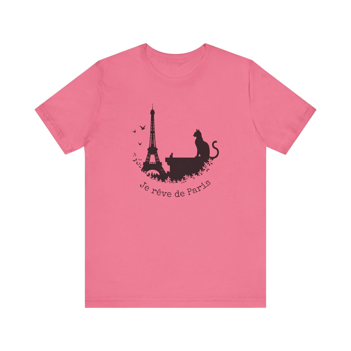 Je Rêve de Paris Cat French T-Shirt