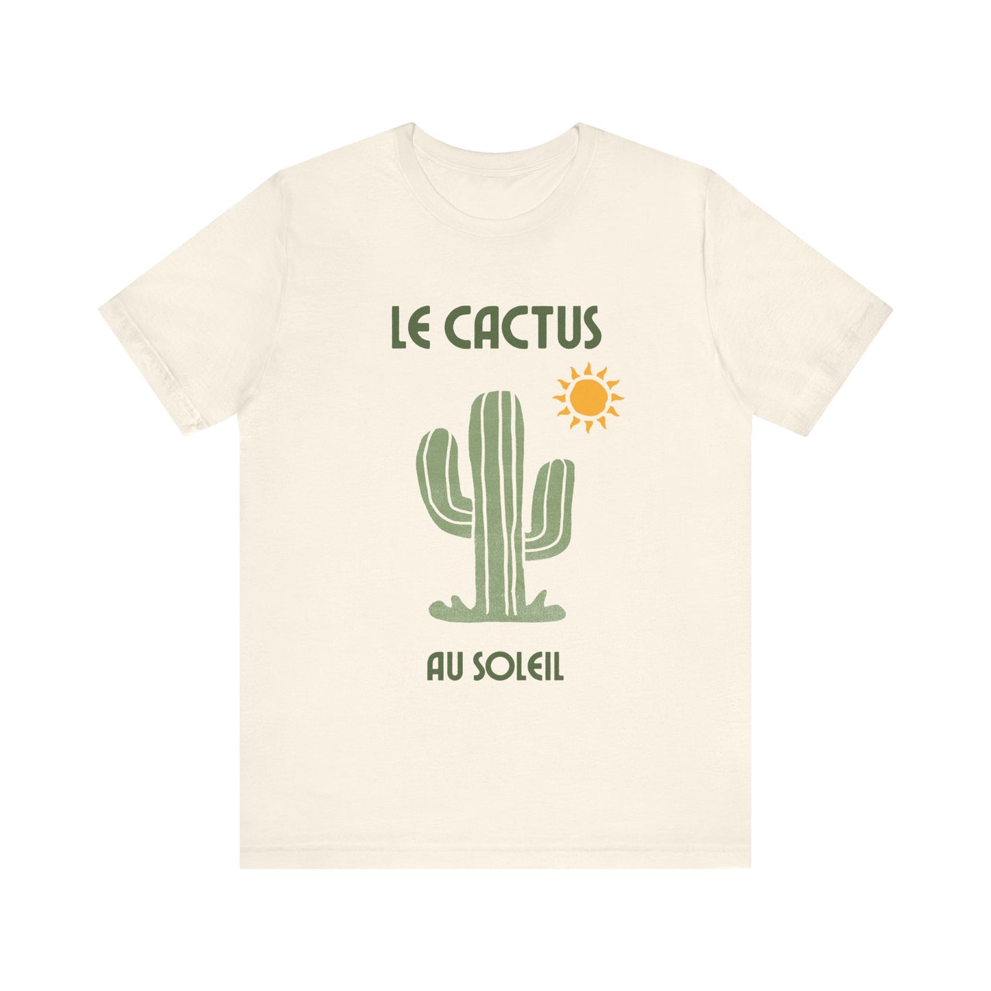 Le Cactus Au Soleil French T-Shirt