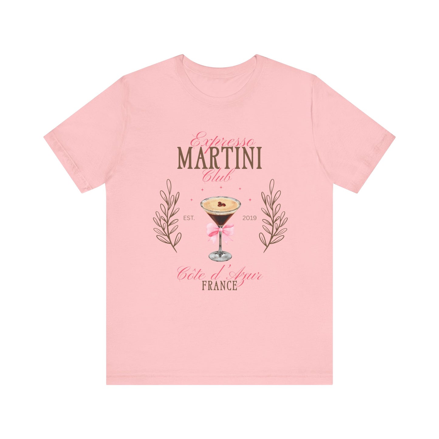Espresso Martini Club Côte d'Azur France T-Shirt
