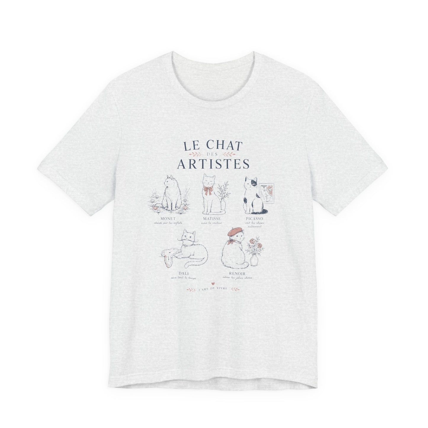 Le chat des artistes French T-Shirt