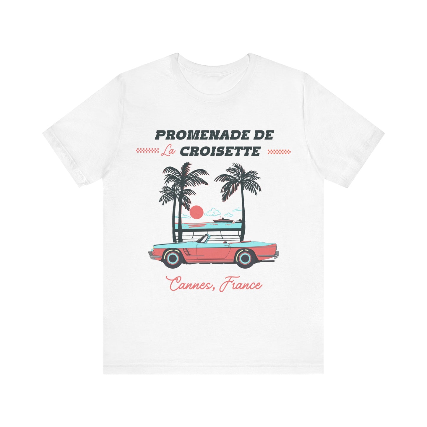 Cannes Promenade de la Croisette French T-Shirt