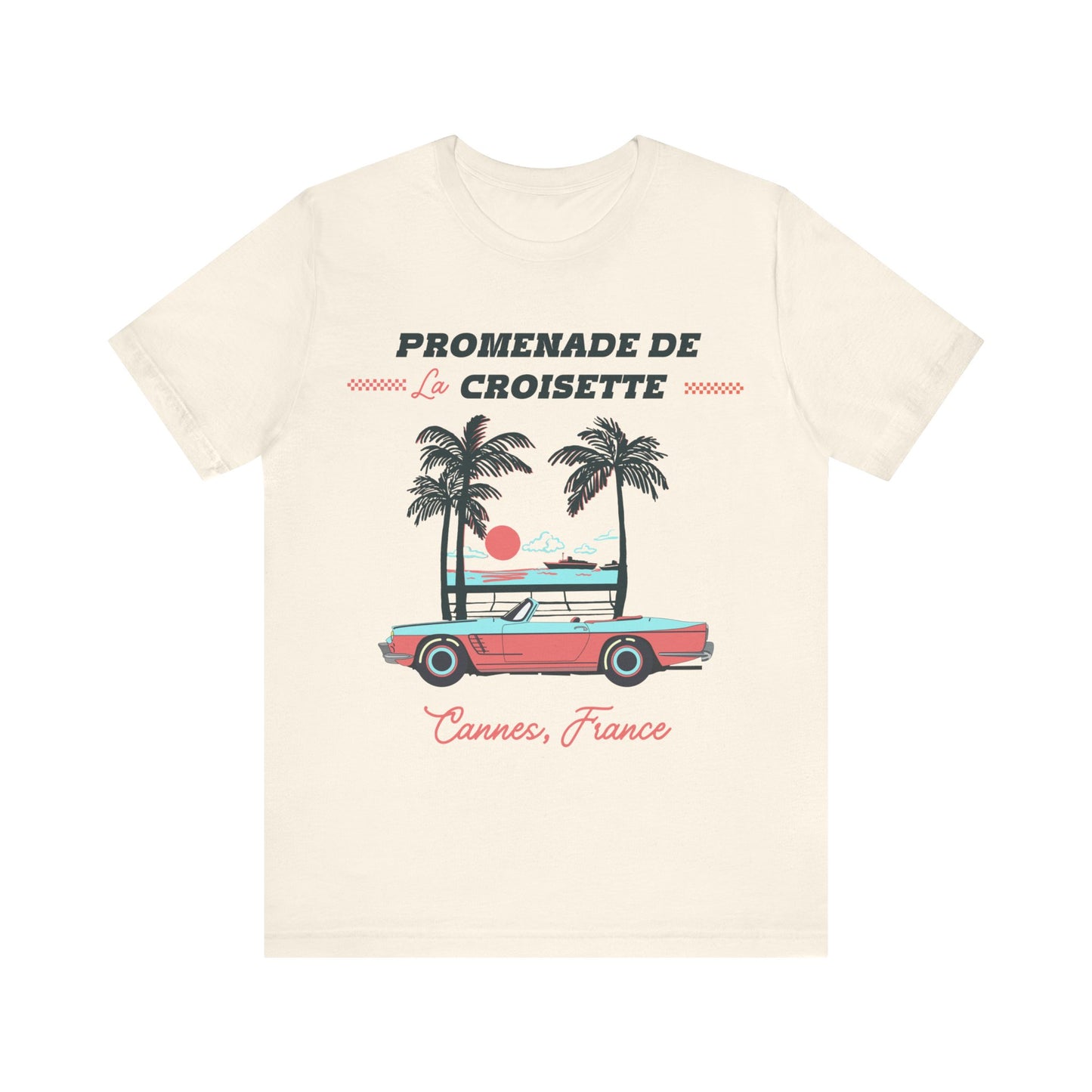 Cannes Promenade de la Croisette French T-Shirt