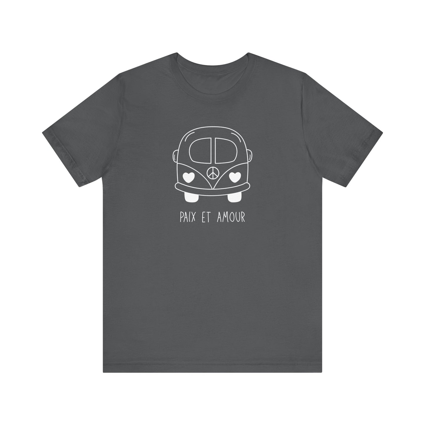 Paix & Amour Bus French T-Shirt