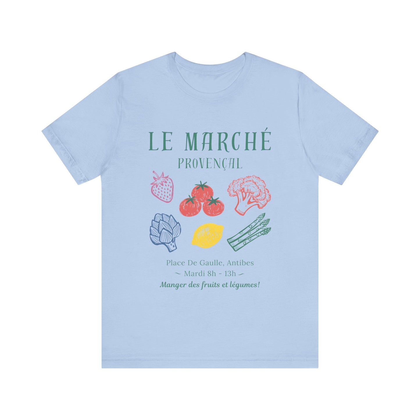 Le Marché Provençal French T-Shirt