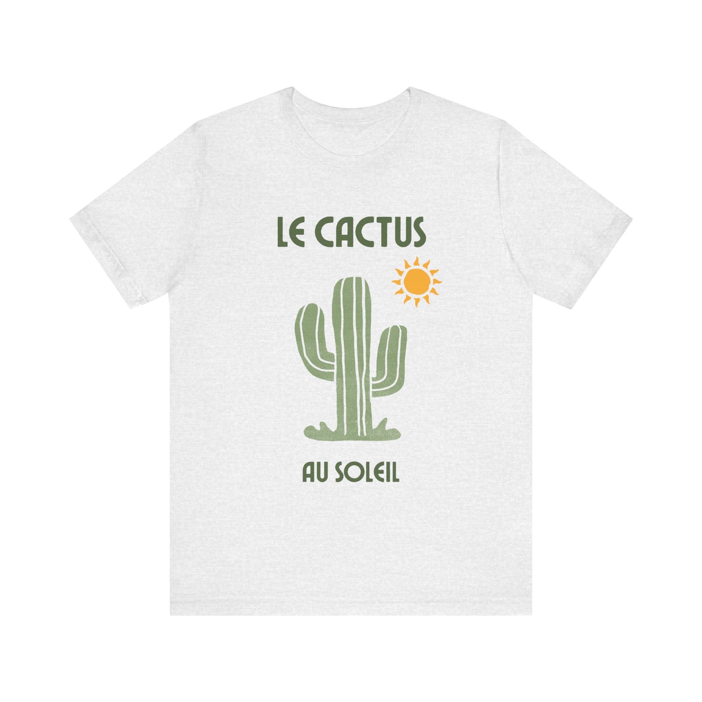 Le Cactus Au Soleil French T-Shirt