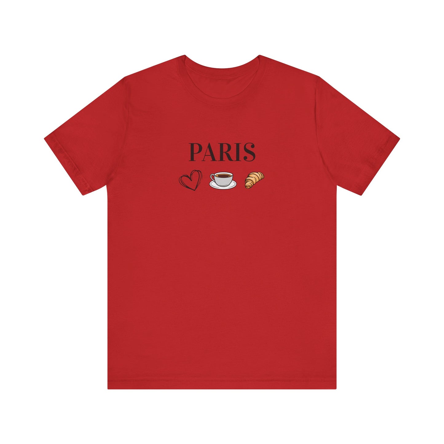 Paris Coffee & Croissant T-Shirt