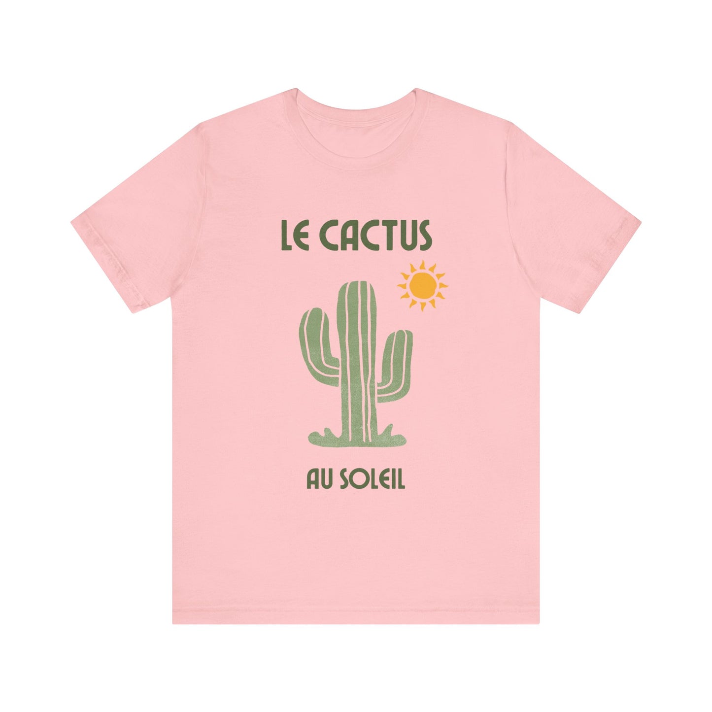 Le Cactus Au Soleil French T-Shirt