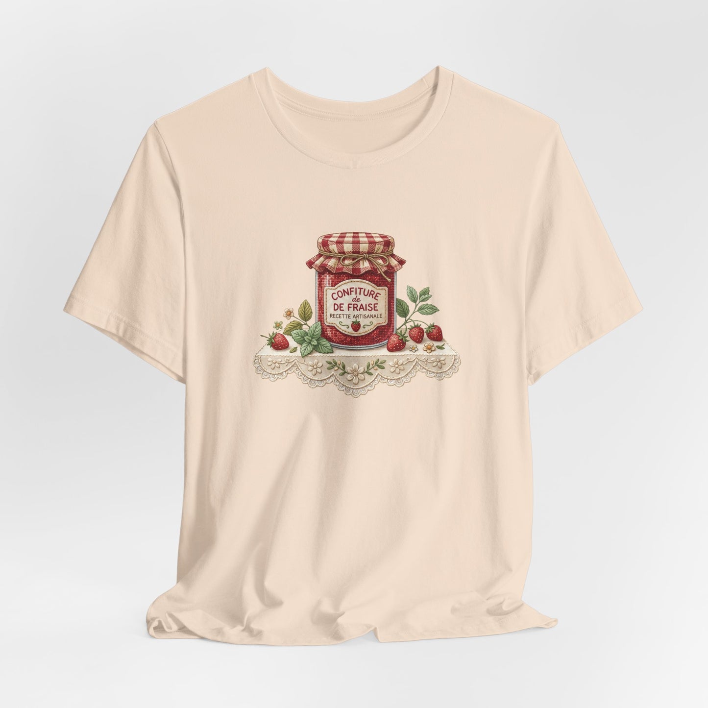 Confiture de fraises French T-Shirt