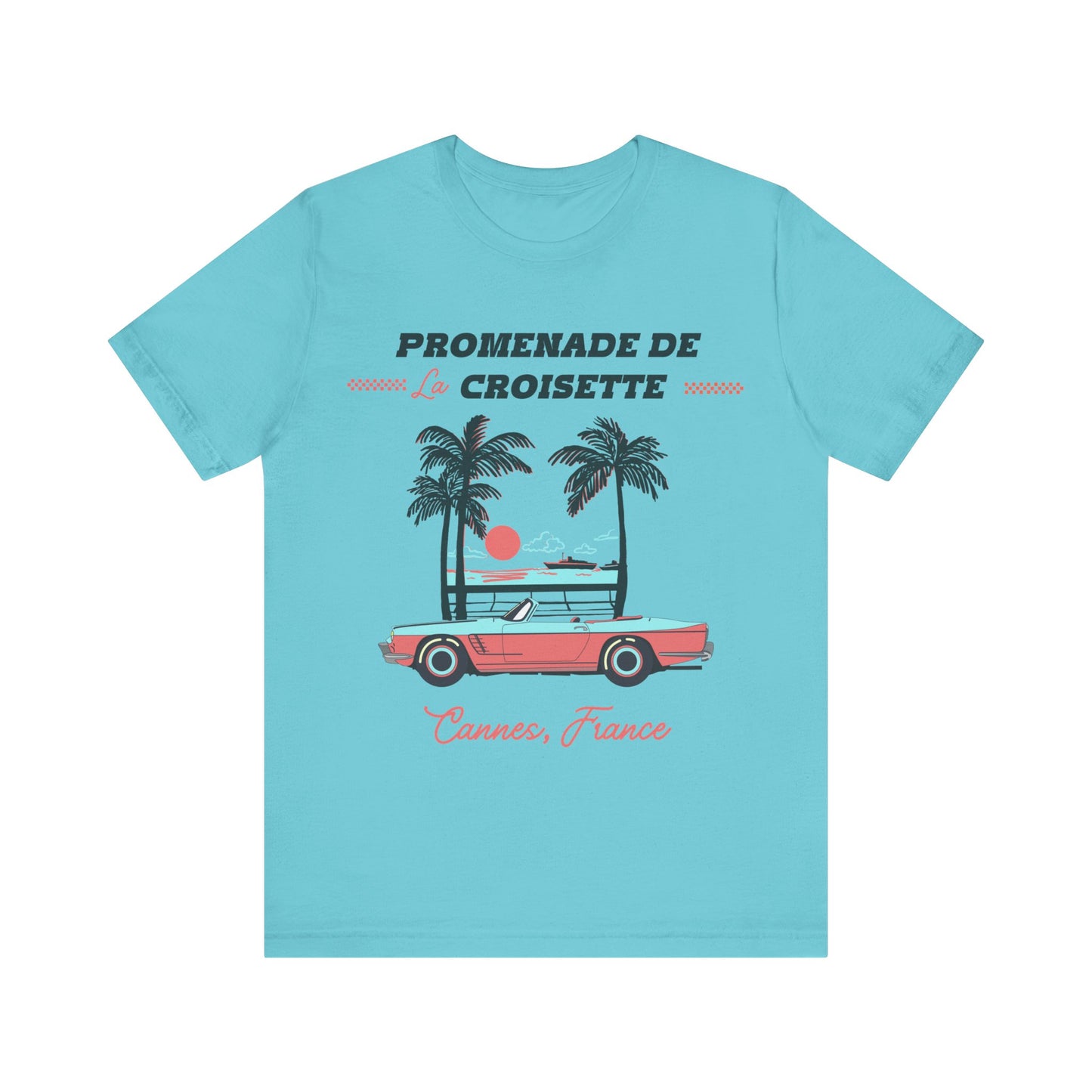 Cannes Promenade de la Croisette French T-Shirt