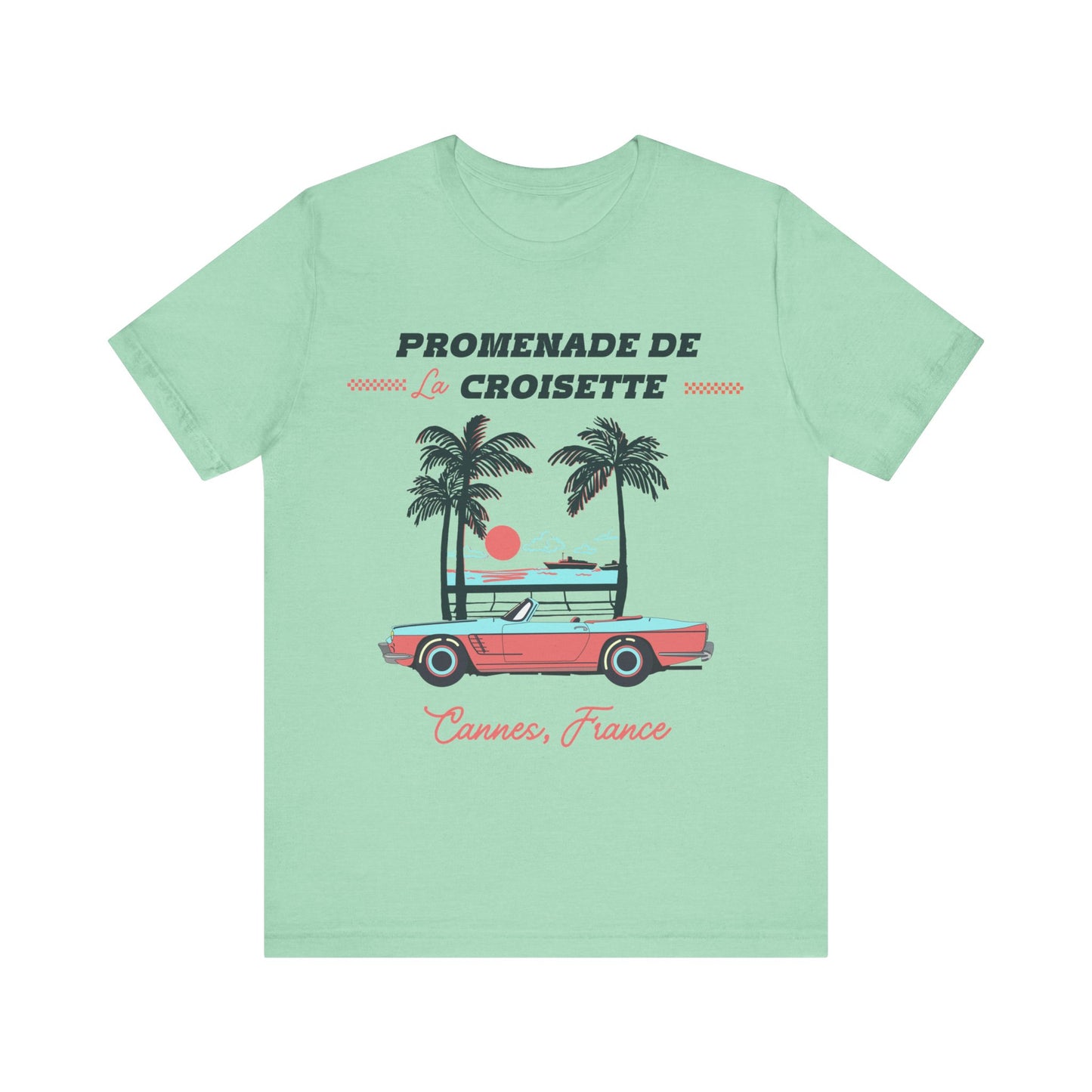 Cannes Promenade de la Croisette French T-Shirt
