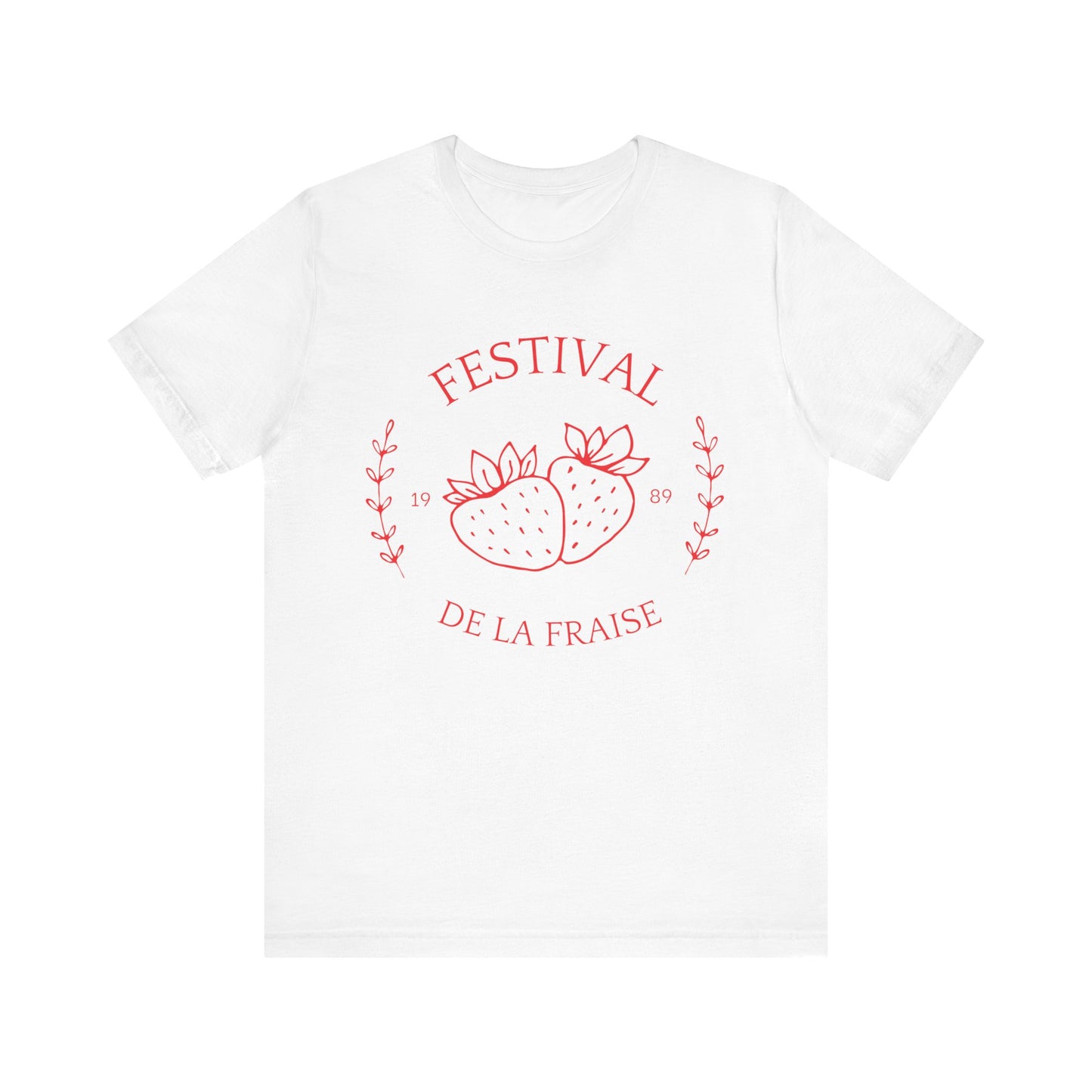 Festival De La Fraise French T-Shirt