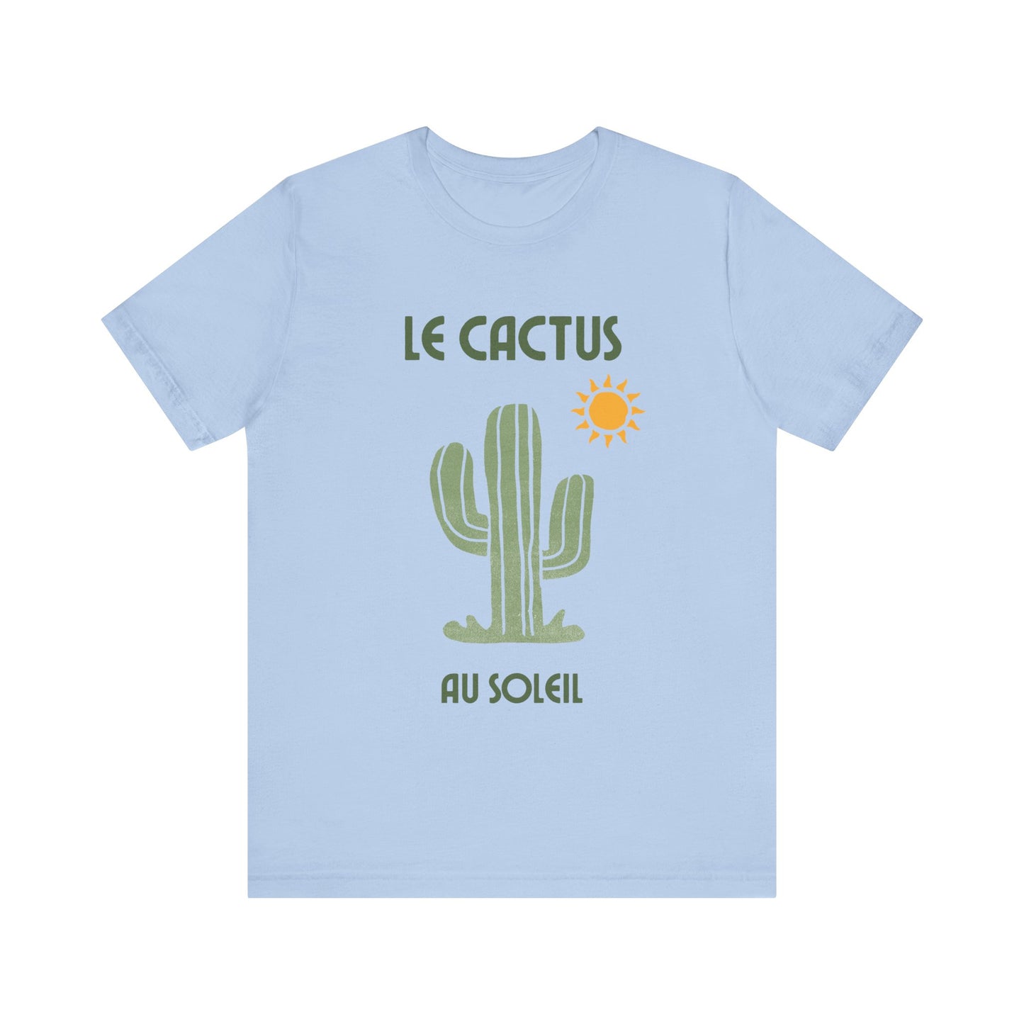 Le Cactus Au Soleil French T-Shirt