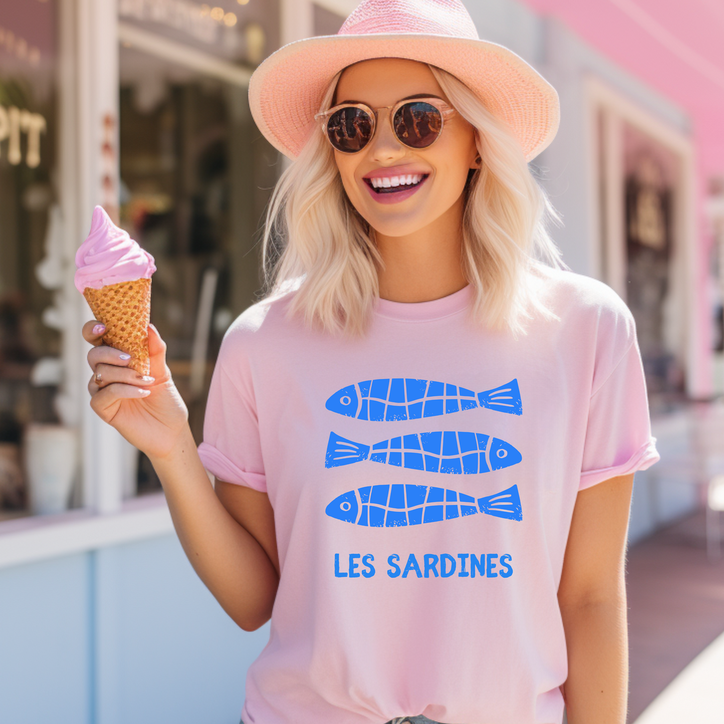 Les Sardines French T-Shirt