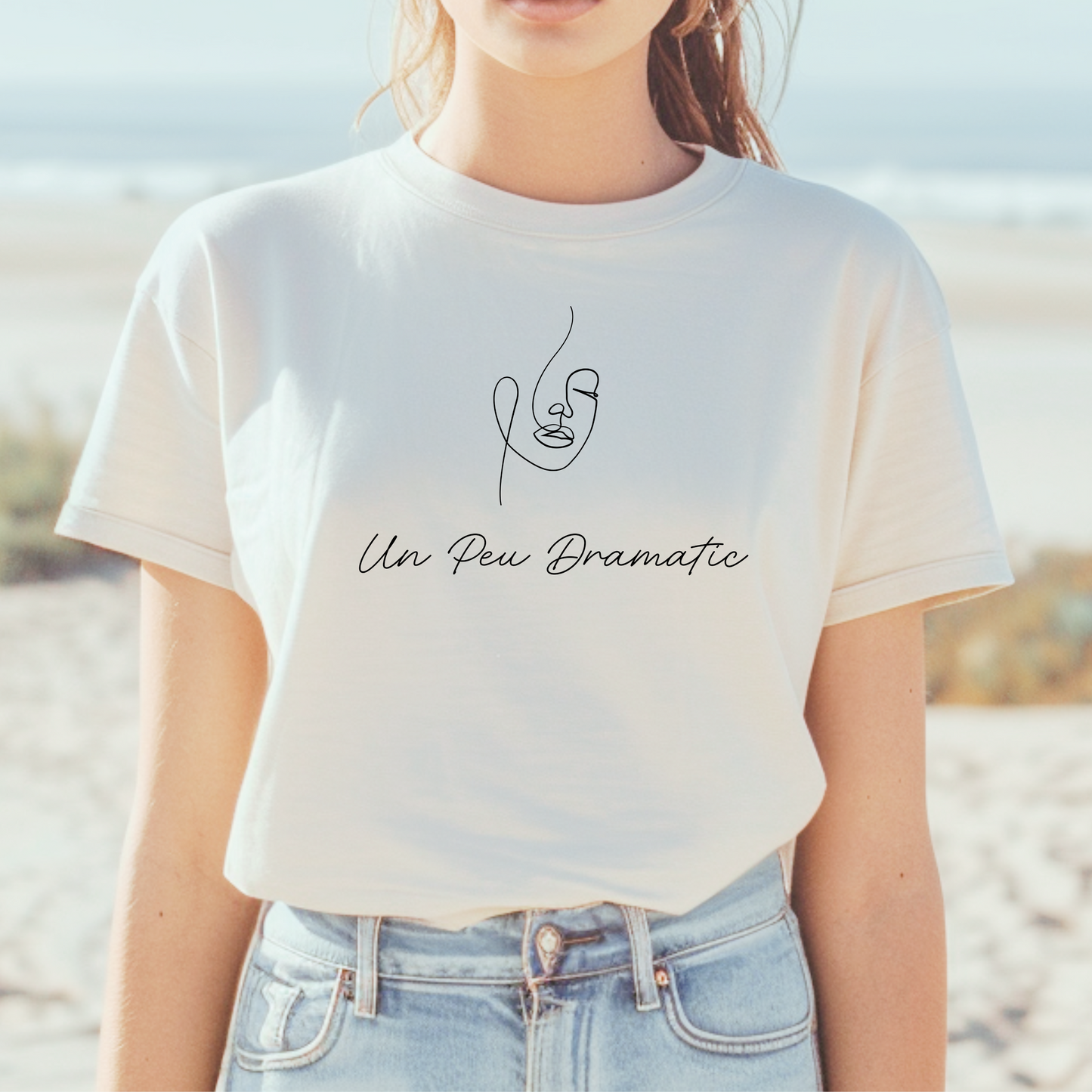 Un Peu Dramatique French T-Shirt