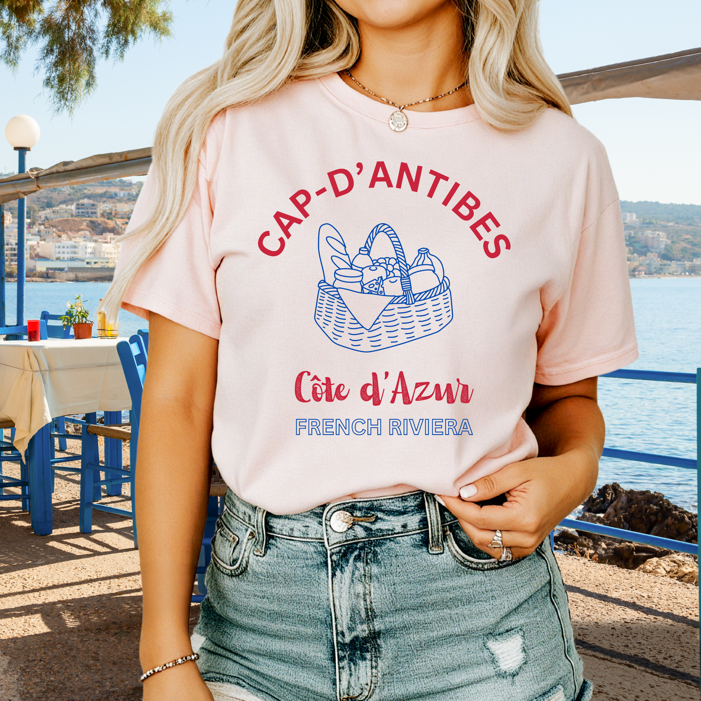 Cap-D'Antibes French Riviera T-Shirt