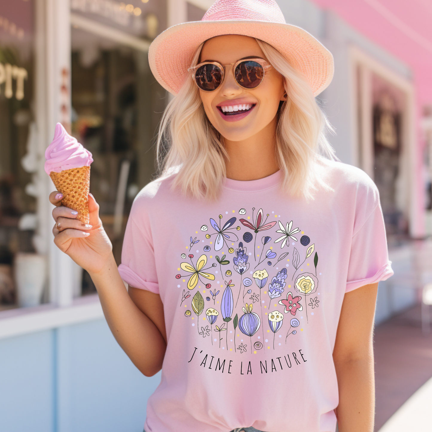 J’aime La Nature French T-Shirt