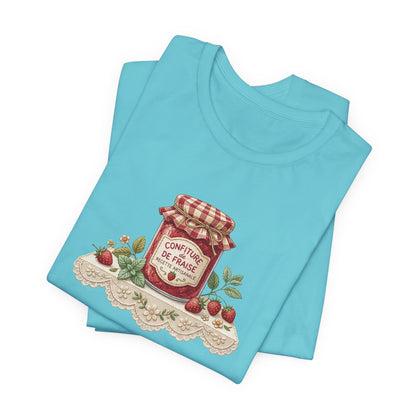 Confiture de fraises French T-Shirt