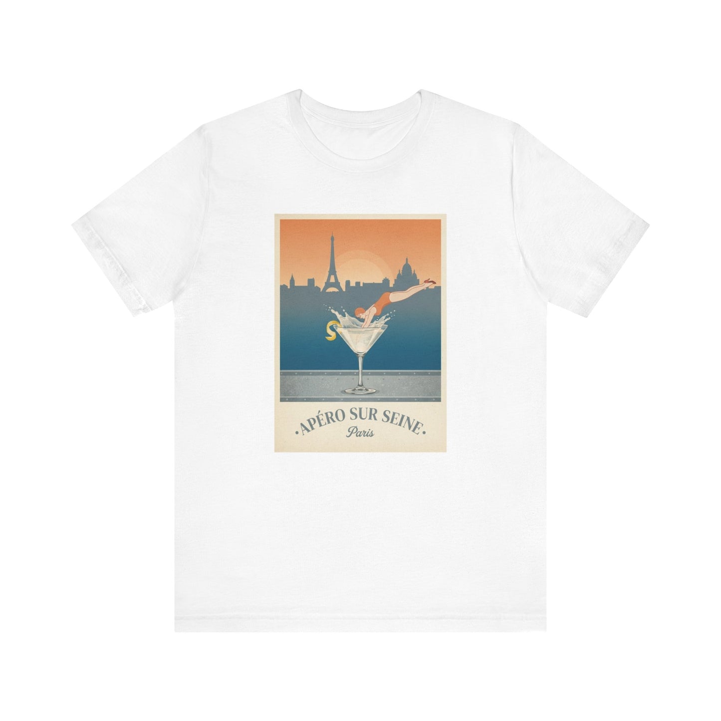 Apéro Sur Seine French T-Shirt
