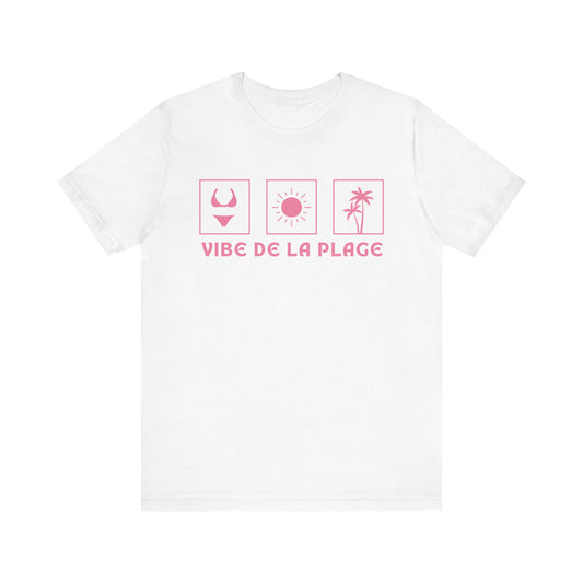 Vibe De La Plage French T-Shirt