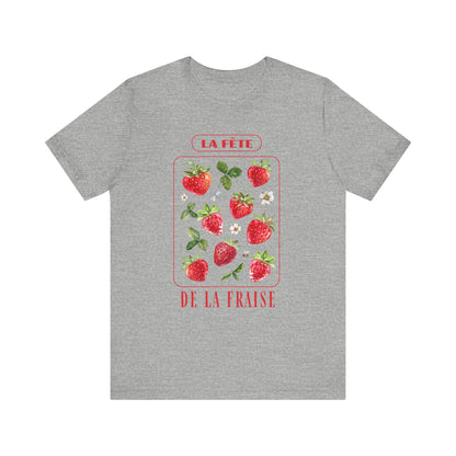 La Fête De La Fraise French T-Shirt