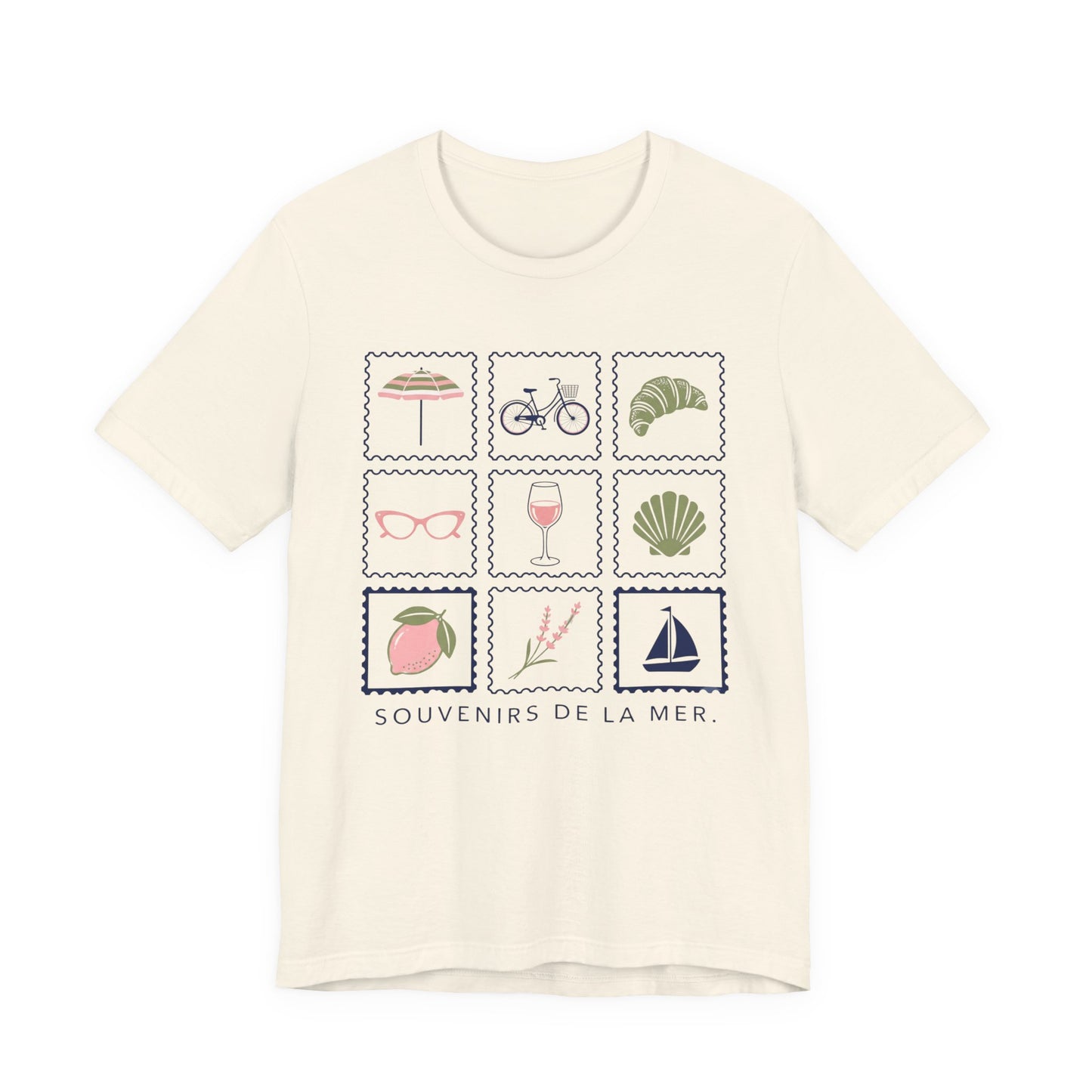 Souvenirs de la mer French T-Shirt