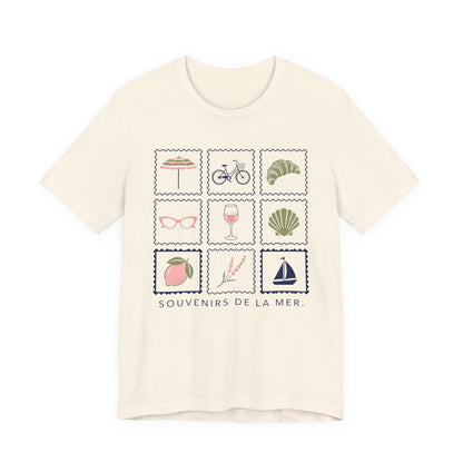 Souvenirs de la mer French T-Shirt