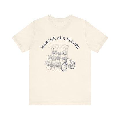 Marché aux fleurs French T-Shirt
