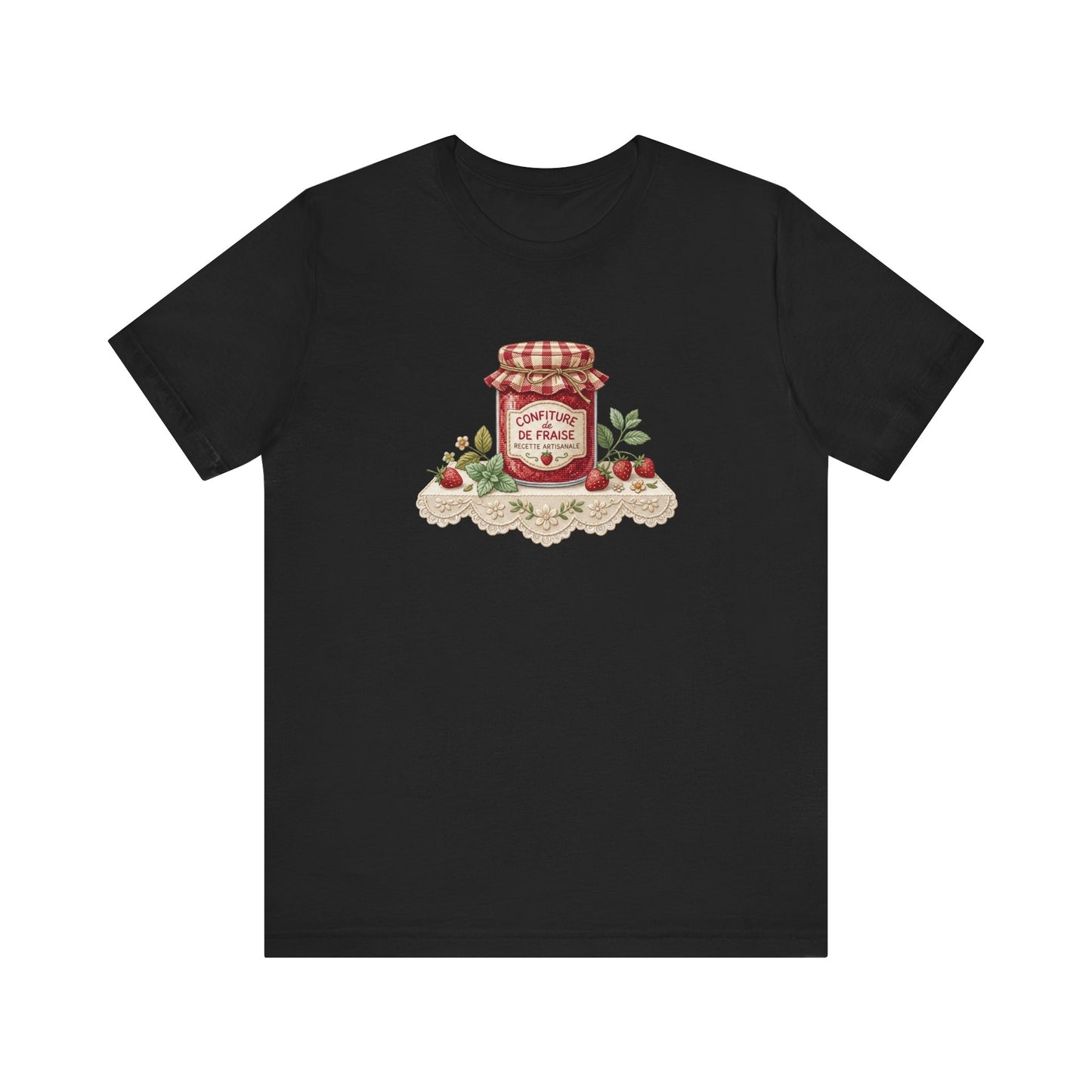 Confiture de fraises French T-Shirt