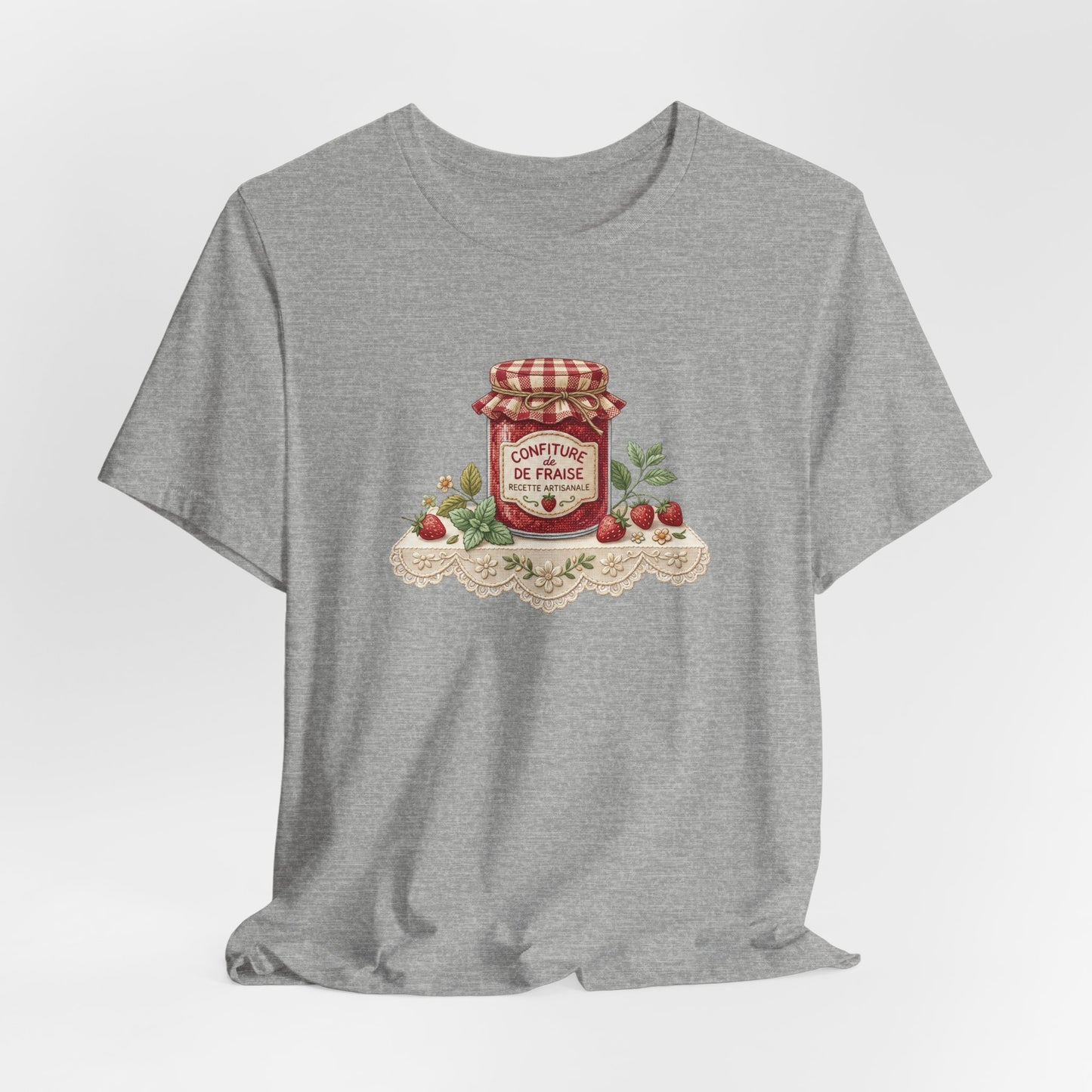 Confiture de fraises French T-Shirt