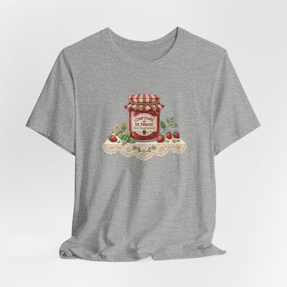 Confiture de fraises French T-Shirt
