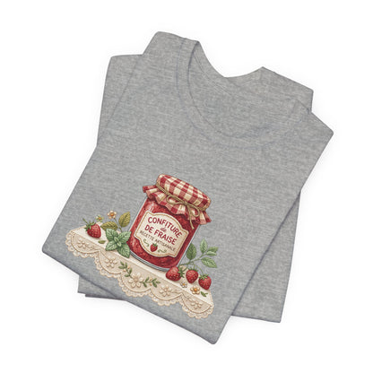 Confiture de fraises French T-Shirt