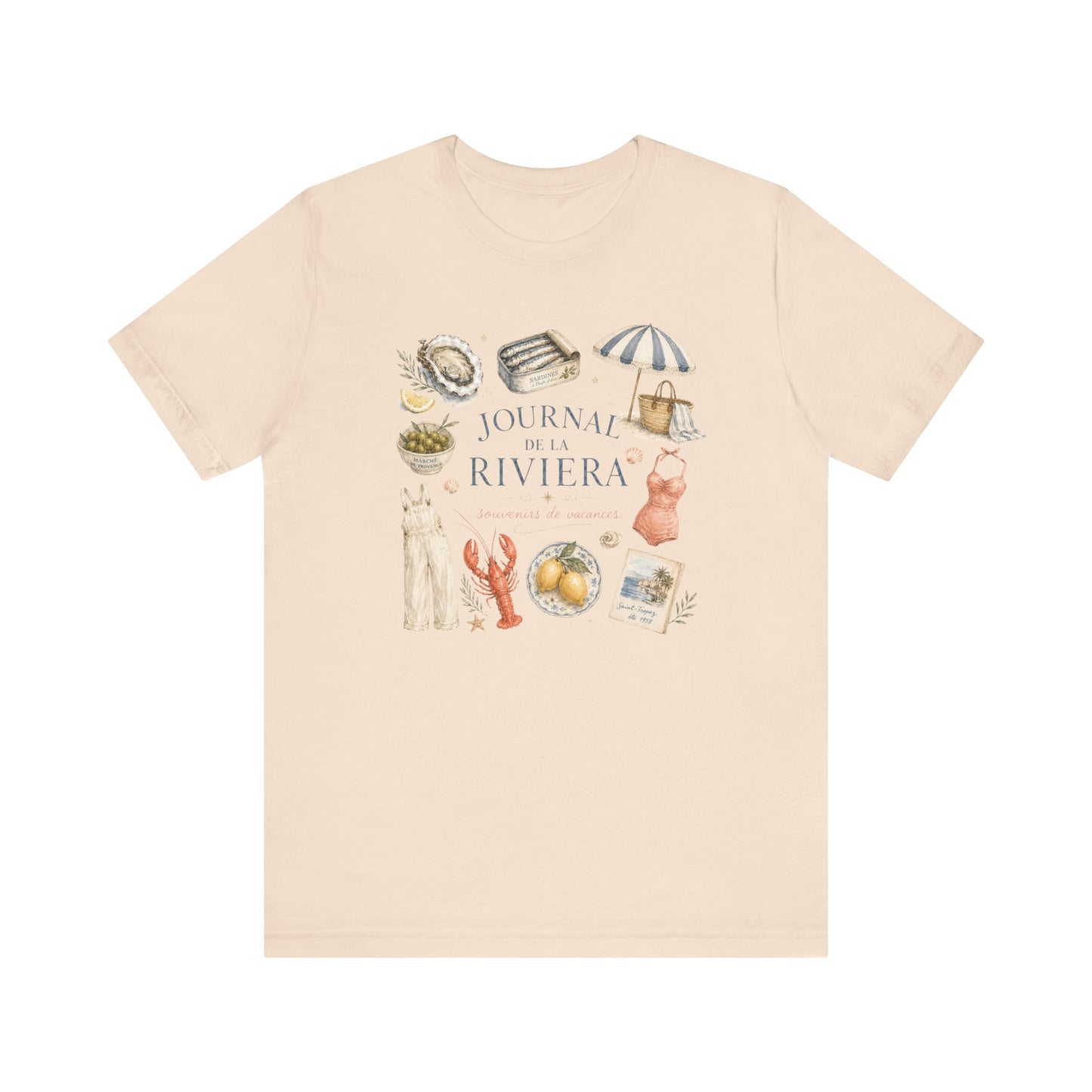 Journal de la Riviera French T-Shirt