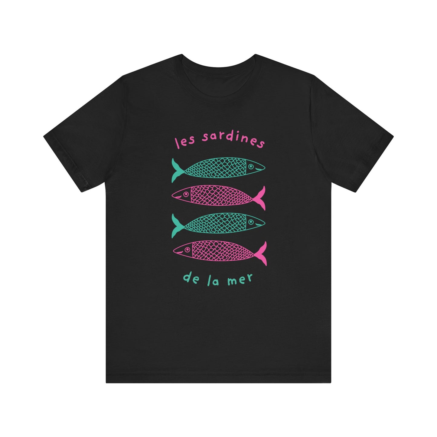 Les Sardines de La Mer French T-Shirt