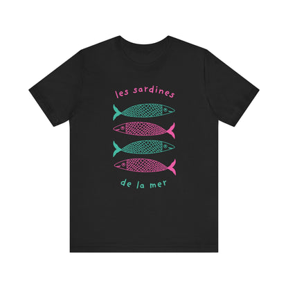 Les Sardines de La Mer French T-Shirt