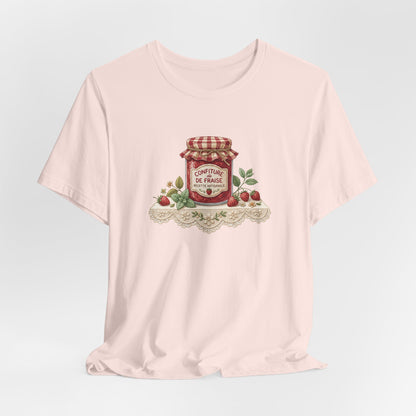 Confiture de fraises French T-Shirt