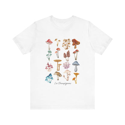 Les Champignons French T-Shirt