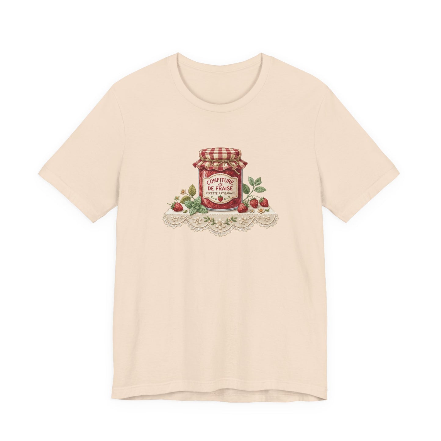 Confiture de fraises French T-Shirt