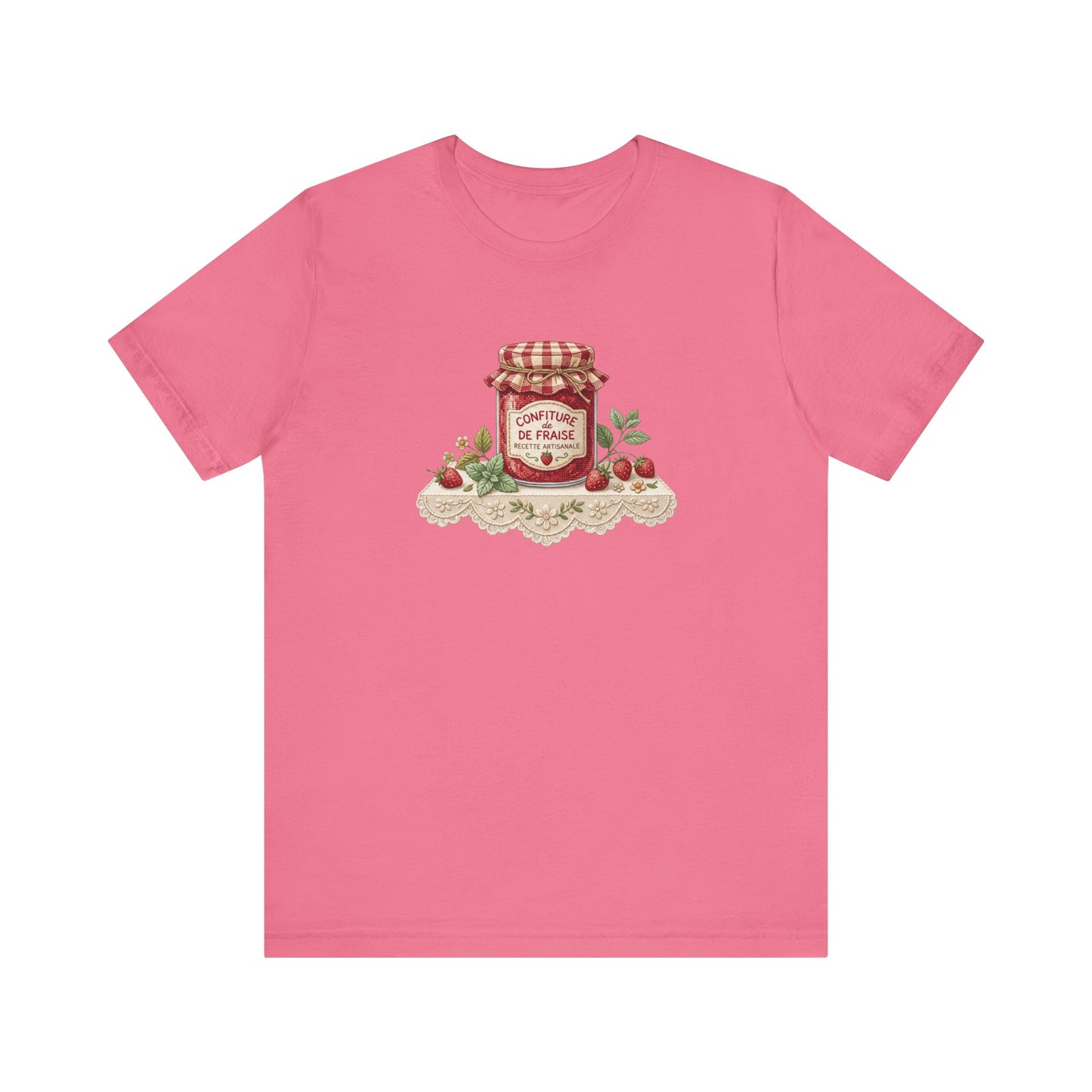 Confiture de fraises French T-Shirt
