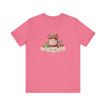 Confiture de fraises French T-Shirt