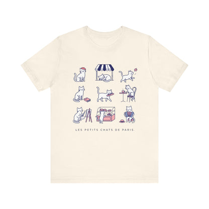 Les petits chats de Paris French T-Shirt
