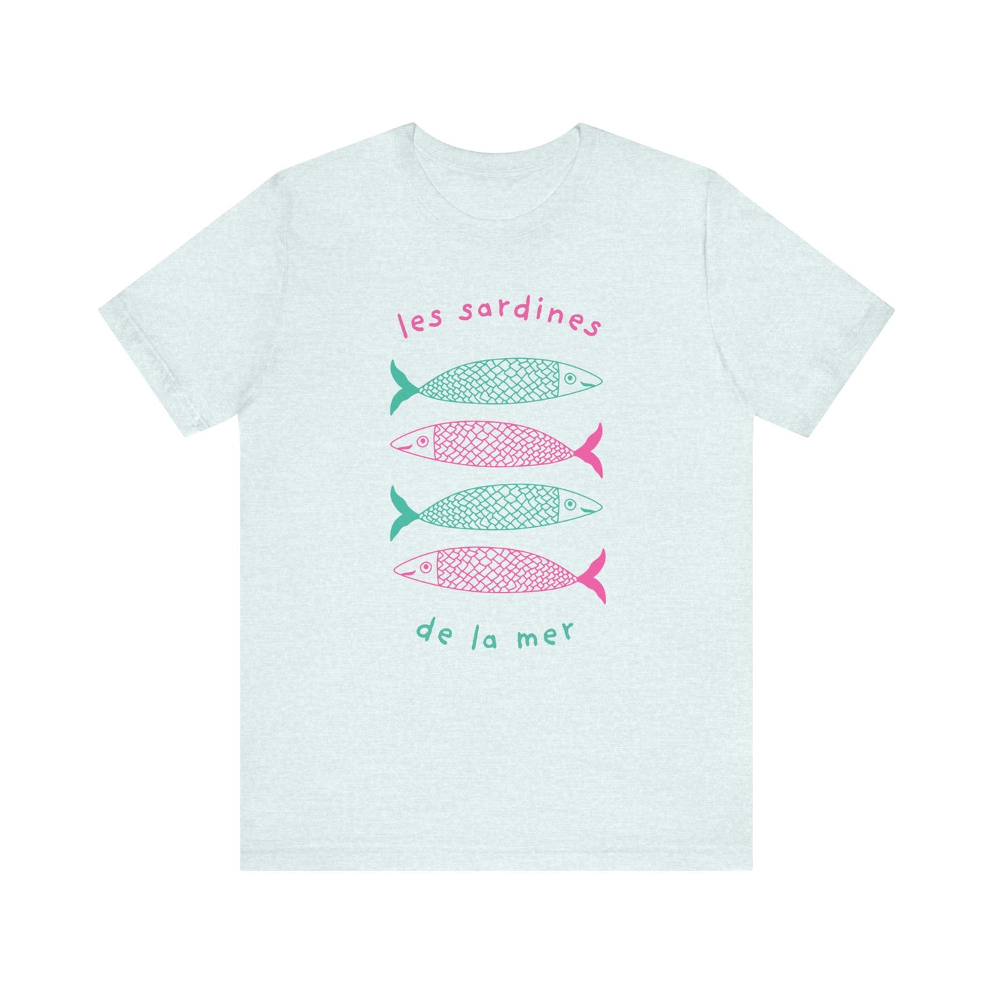 Les Sardines de La Mer French T-Shirt