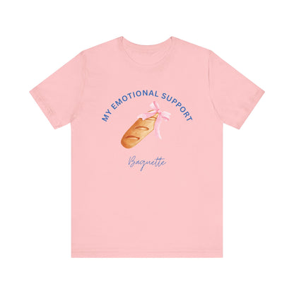 My Emotional Support Baguette French T-Shirt