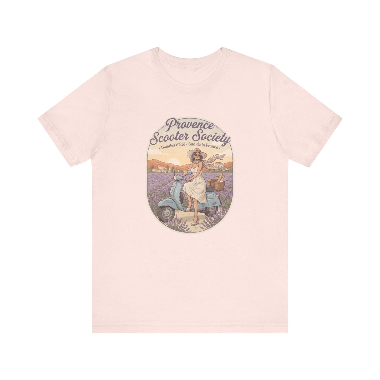 Provence Scooter Society French T-Shirt