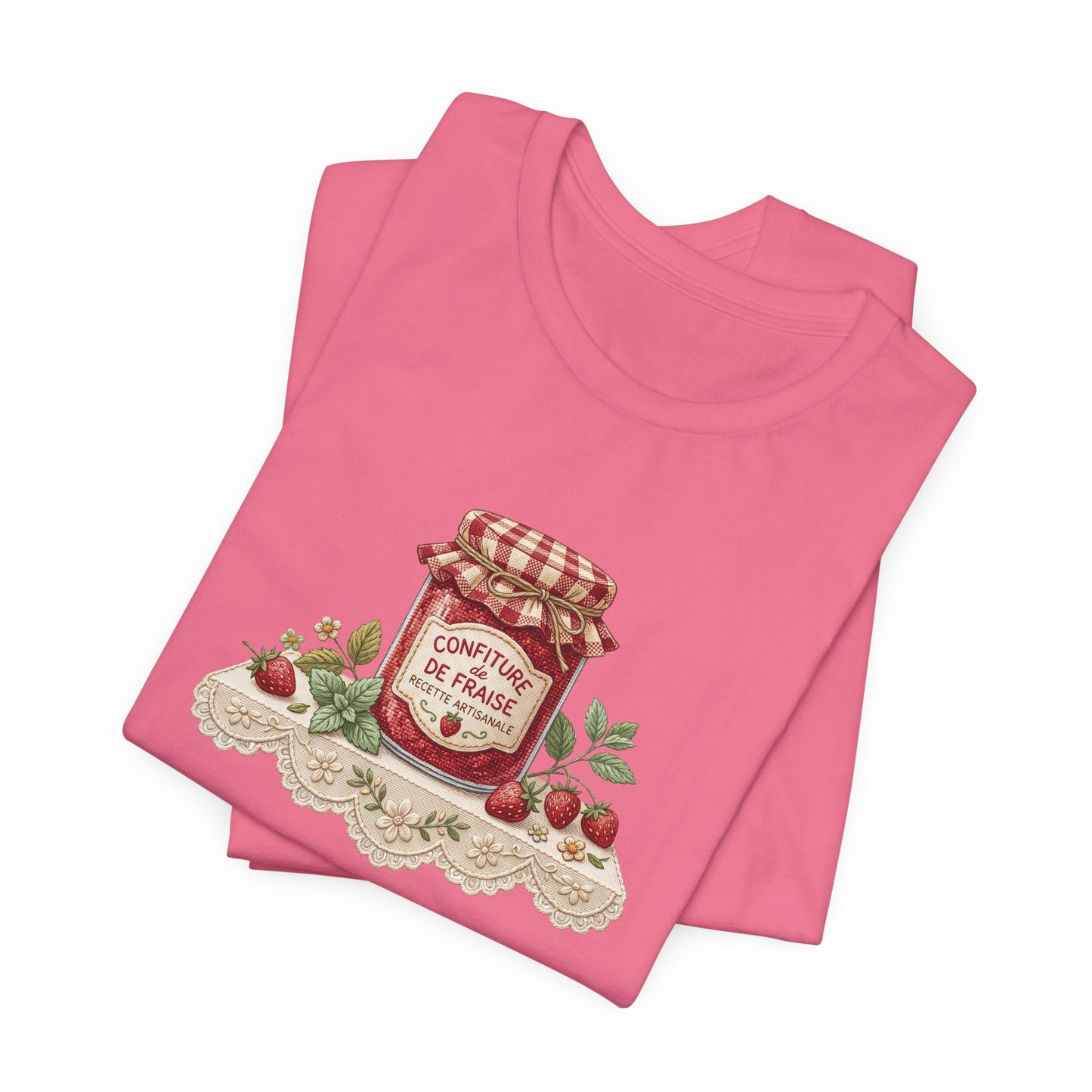 Confiture de fraises French T-Shirt