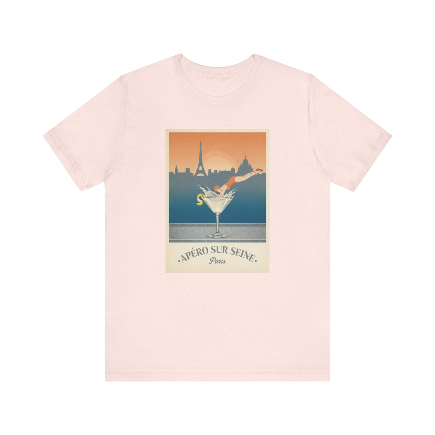 Apéro Sur Seine French T-Shirt
